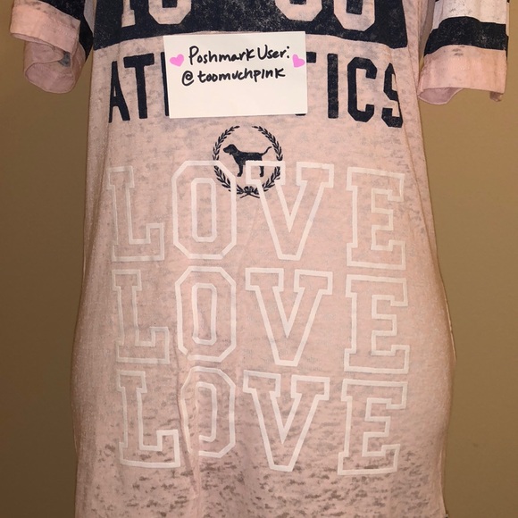 Victoria’s Secret PINK Vintage Style Tee Shirt MD - Picture 4 of 7